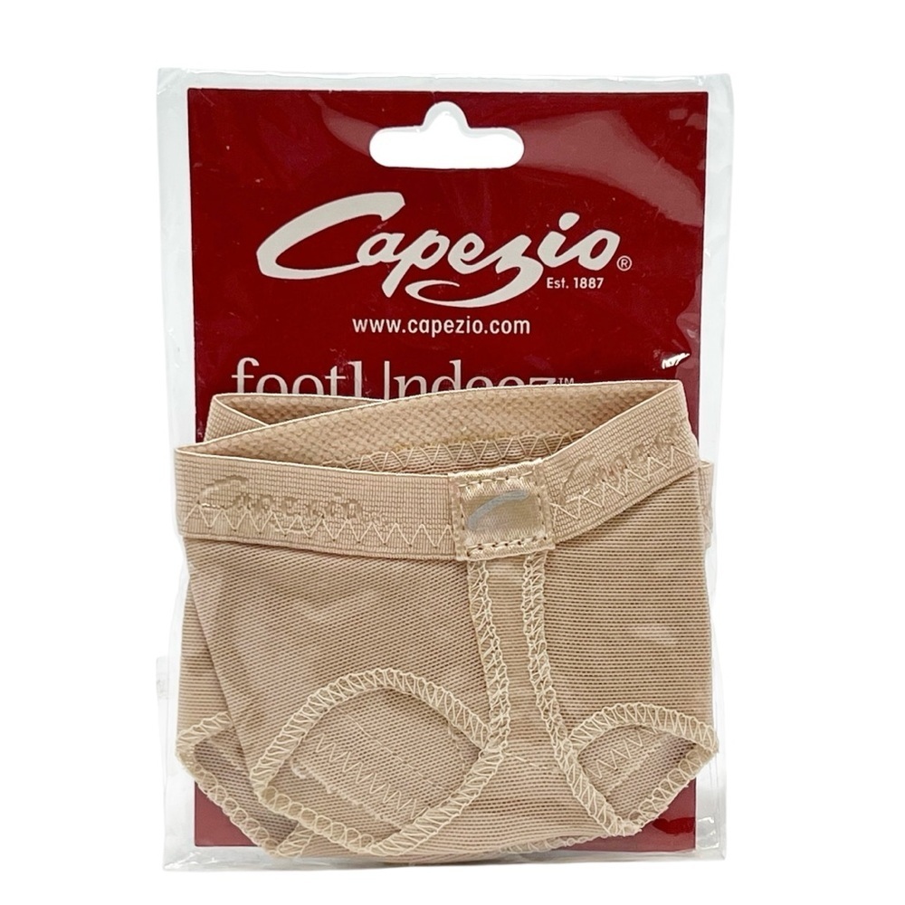 Capezio FootUndeez Men’s L (10-11) = Women’s XL Nude Dance footundeez New NWT
